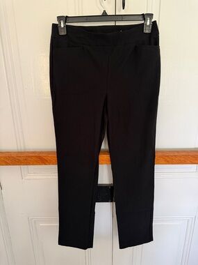 Chico's Black Slim Ankle Ponte Pants